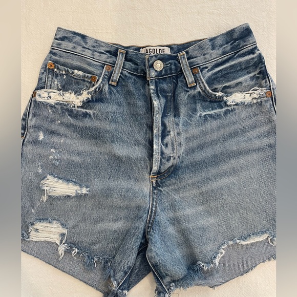 Agolde Dee vintage high rise shorts - Picture 3 of 6